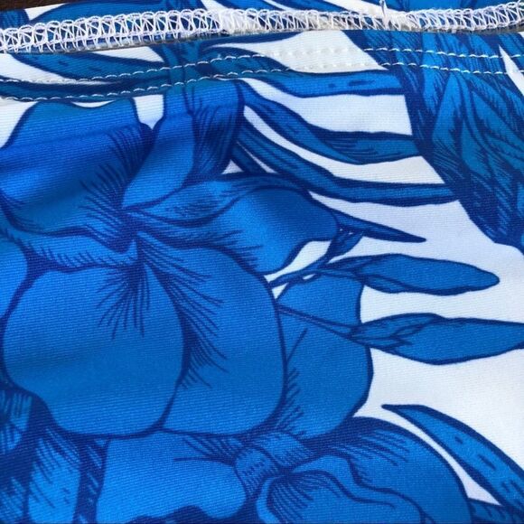 Athena Waimea Bay Blue Shirred Hipster Bottom NEW - Picture 4 of 7